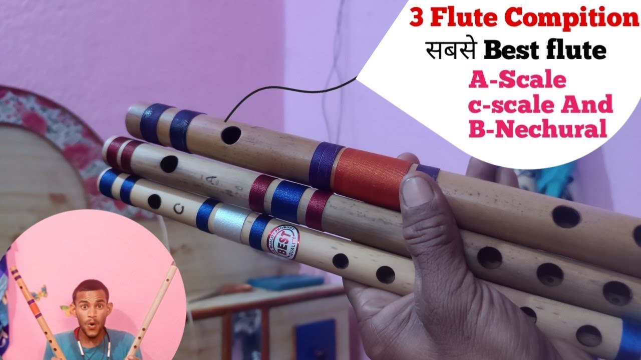 Flute music tutorial || A-Scale c-scale B-Nechural flute का कोम्पीटीसन || dulalmahato flute music