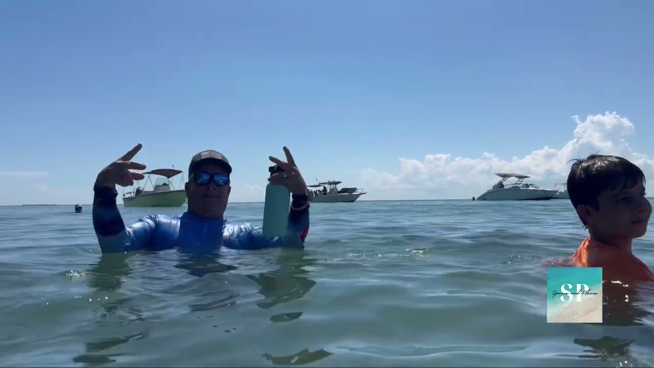 Kayaking to Soldier Key! We made it!