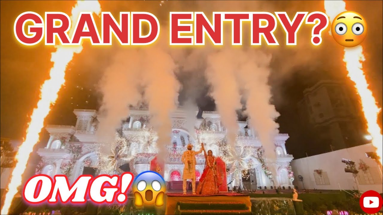 Grand Entry Aisi Kabhi Nahi Dekhi! 😱🔥 | Rahul Ki Royal Shaadi Entry | Shaadi Vlog Part 2