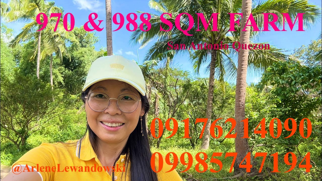 Vlog634: TITLED 970 SQM & 988  SQM FARM LOTS FOR SALE SAN ANTONIO QUEZON PROVINCE PHILIPPINES