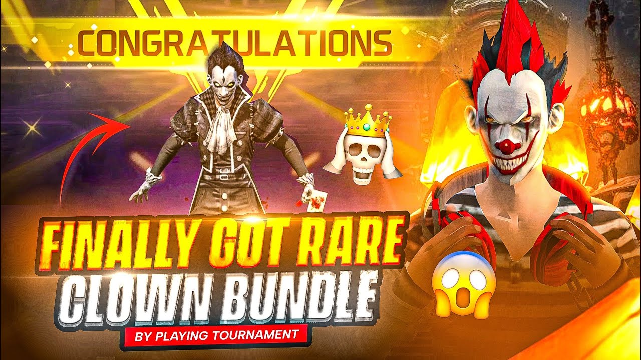 FINALLY 🔥 I GOT RARE CLOWN BUNDLE 💀 BY PLAYING TOURNAMENT | EP-2