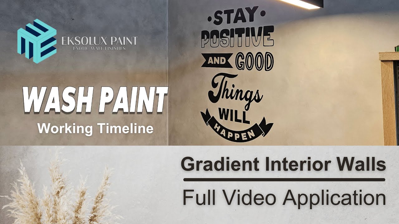 WASH PAINT DECORATIVE | Office Room Makeover eps1