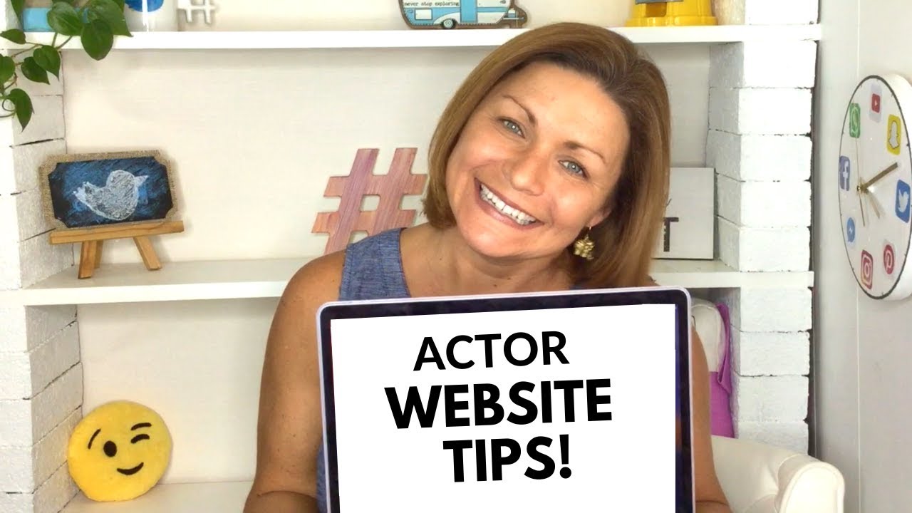 ACTOR WEBSITES - What to put on your website for your acting career