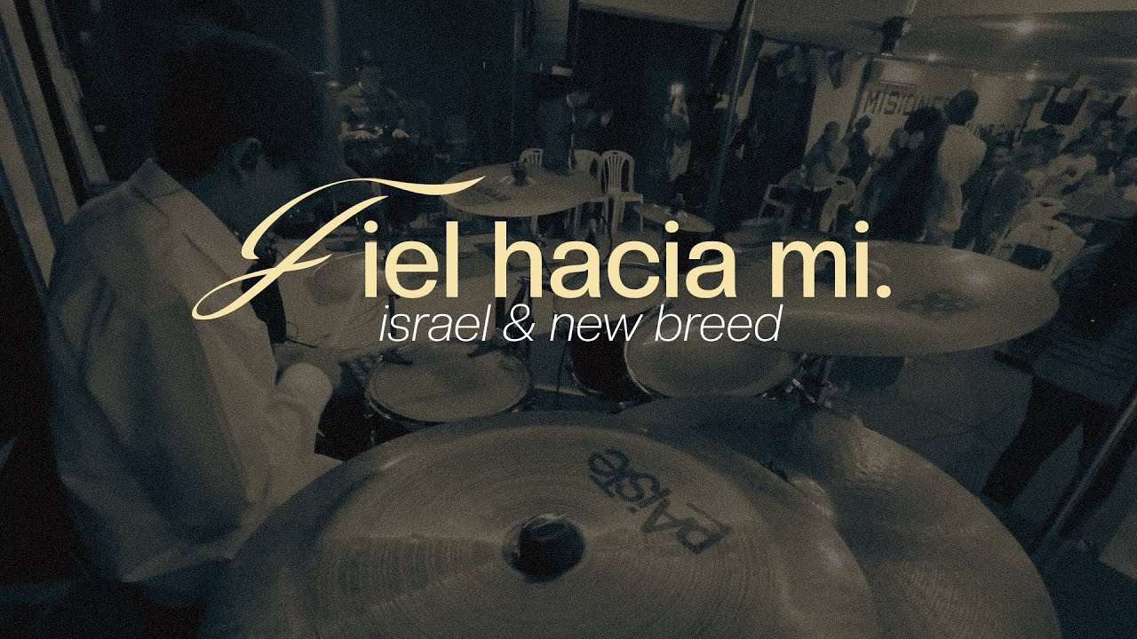 Fiel hacia mí Israel & new breed Drum cover (usar 🎧)