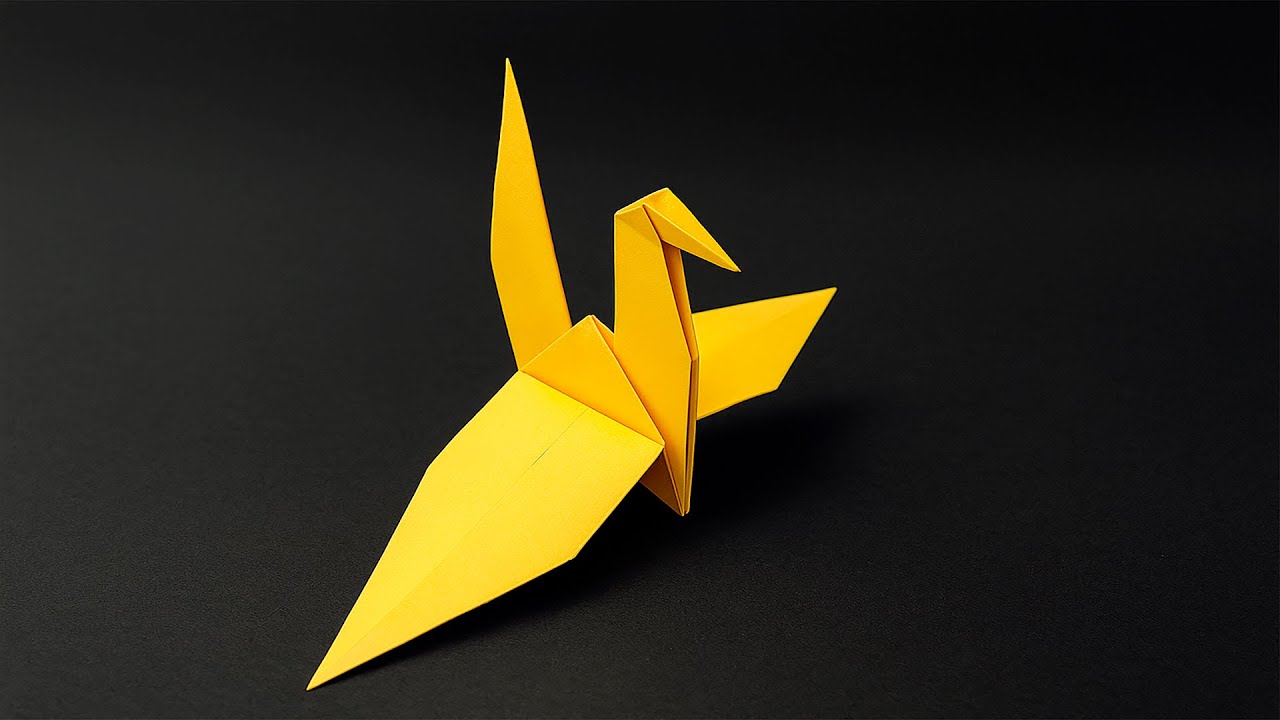 How to Fold an Origami Crane (Tsuru) – Simplified Version