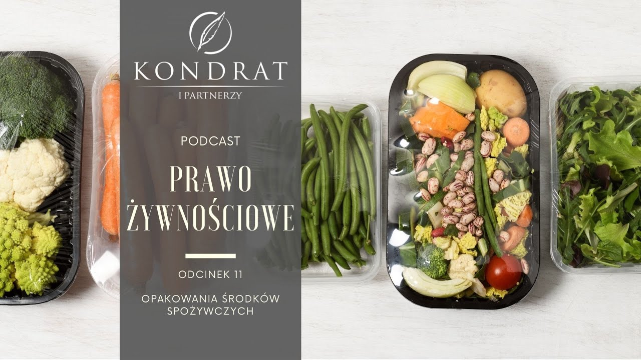 PRAWO ŻYWNOŚCIOWE PODCAST &ndash; &bdquo;Opakowania środk&oacute;w spożywczych&rdquo;