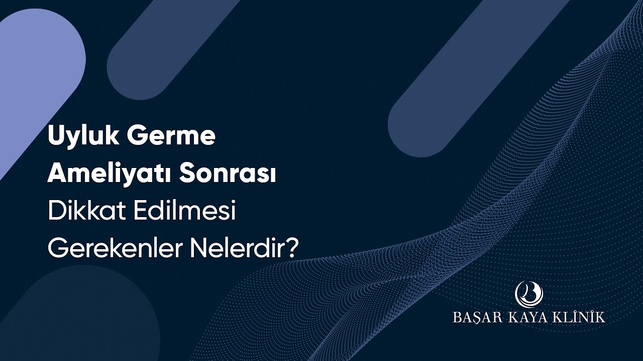 Uyluk Germe Ameliyatı Sonrası Dikkat Edilmesi Gerekenler Nelerdir?