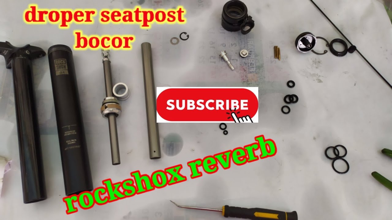 rockshox Reverb, seatpost dropper reverb service/droper seatpost reverb bocor