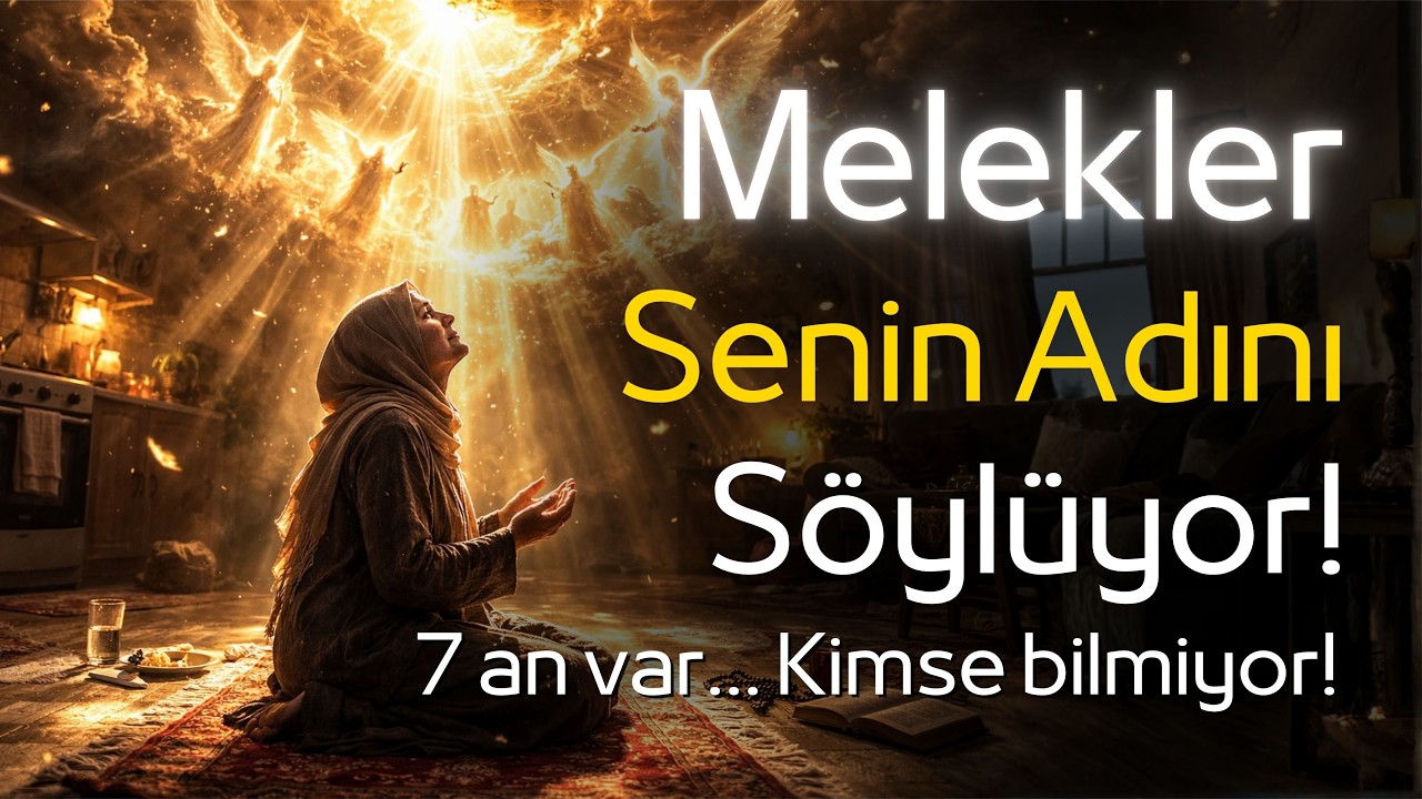Melekler Arşta SENİN ADINI SÖYLÜYOR! — Bu 7 Anı Bilen Bir Daha Aynı Kalmaz! | Allah Dostları