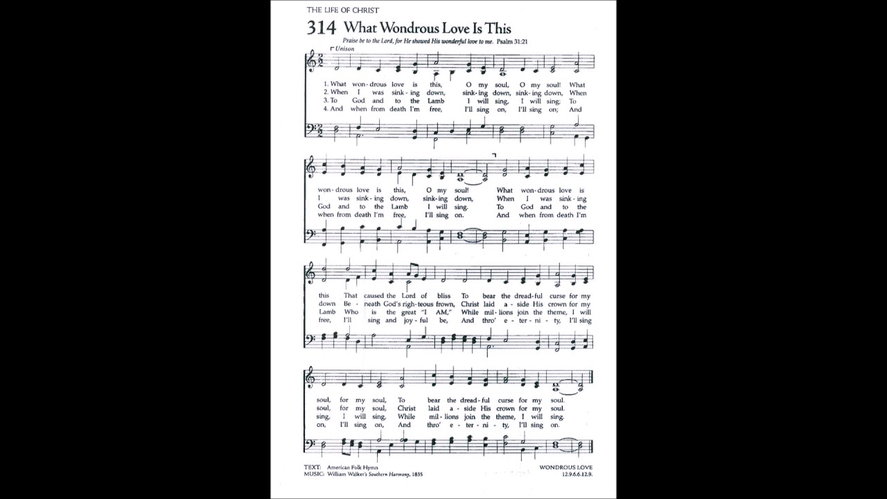 What Wondrous Love is This (Wondrous Love)
