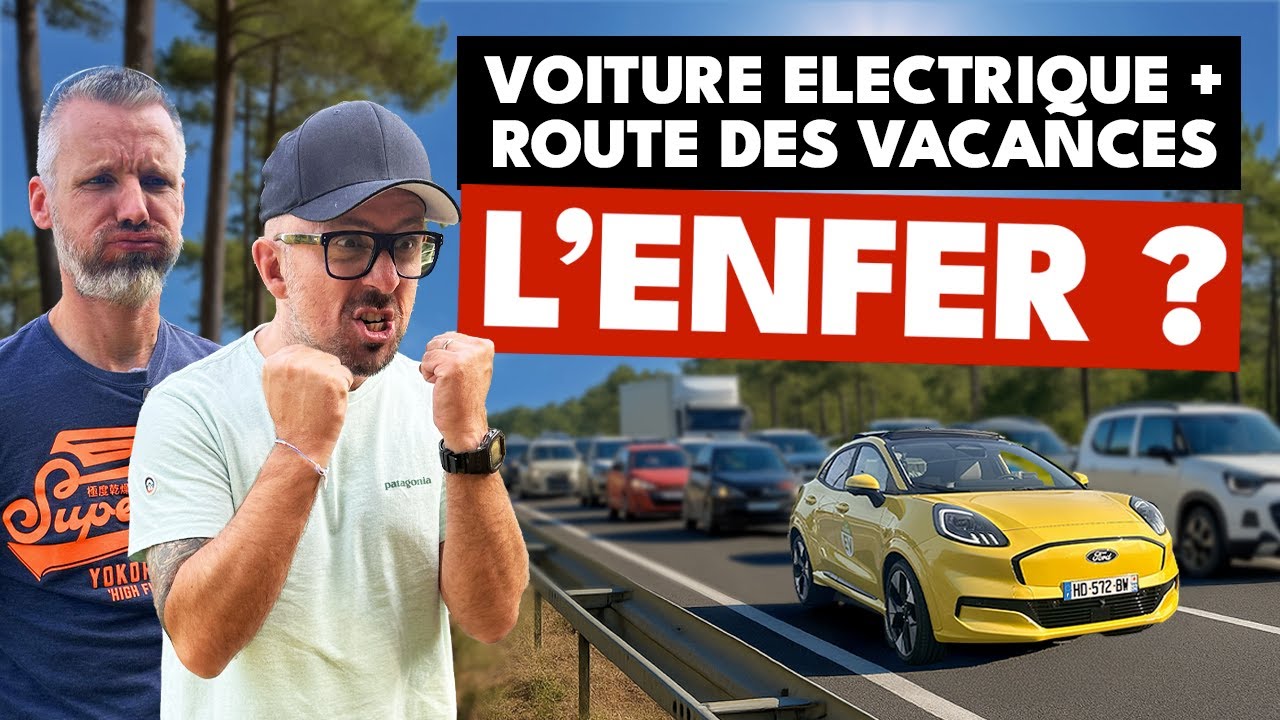 Partir en vacances en VOITURE ELECTRIQUE un JOUR NOIR bison futé : L’ENFER ou PAS ?