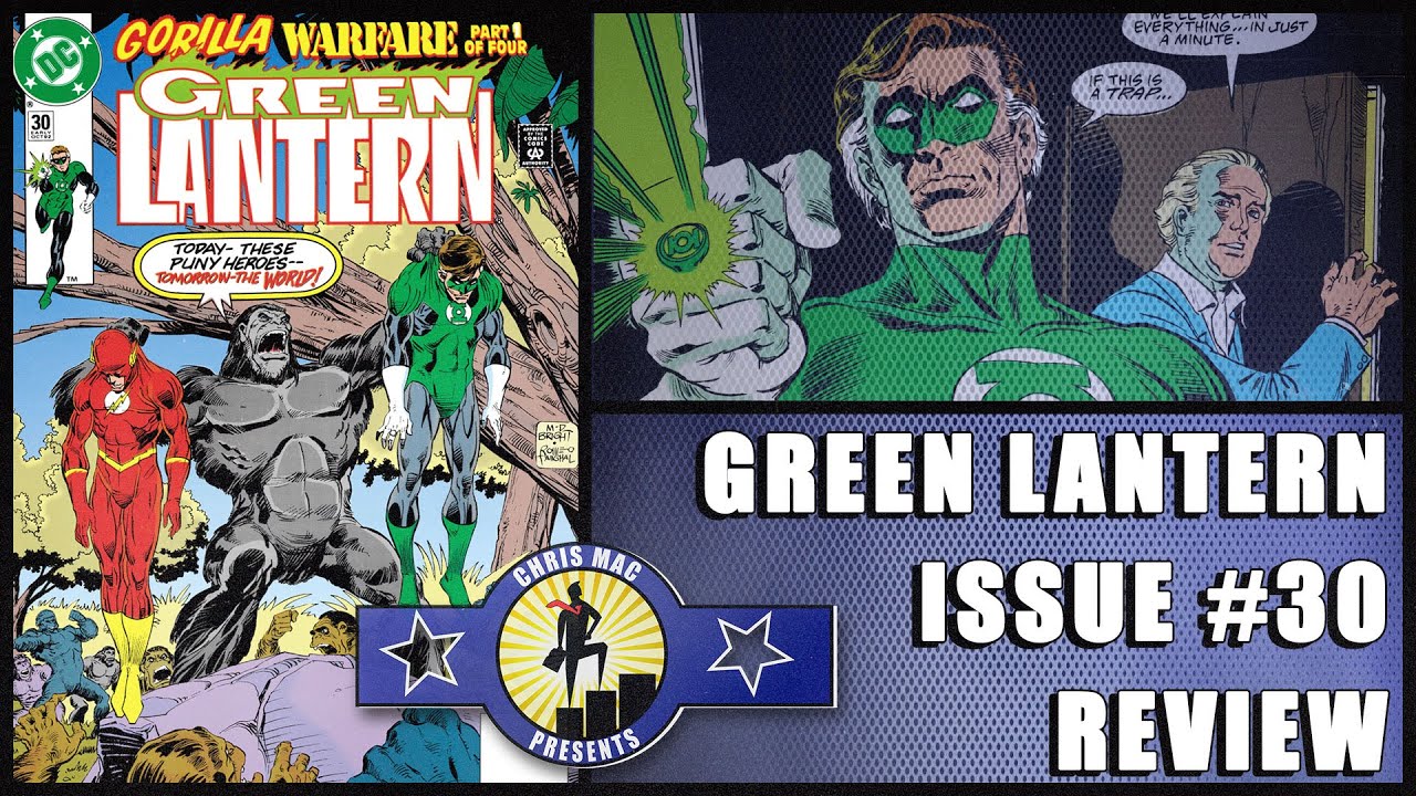 Green Lantern #30 (1992) DC Comics Review | Gorilla Warfare Part 1 | The Trouble with Gorillas!