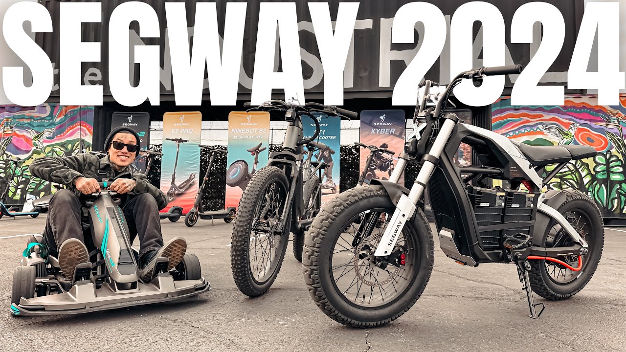 SEGWAY XYBER & XAFARI E-BIKES 2024: Exclusive First Look & Insights at CES!