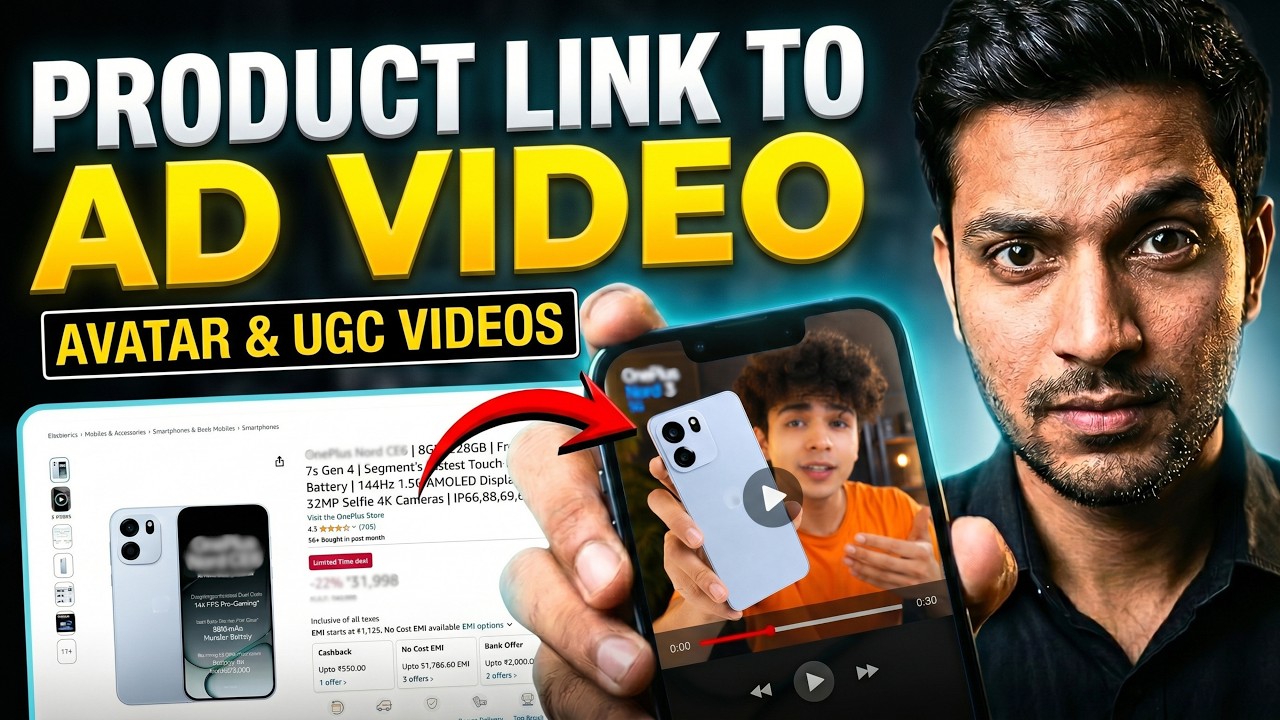 Create Amazon Product URL to Video With AI Video Generator | Technical Berwal