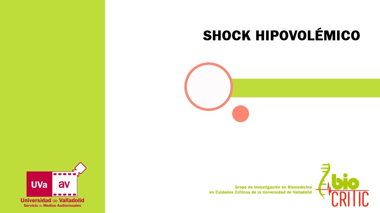 SHOCK HIPOVOLÉMICO
