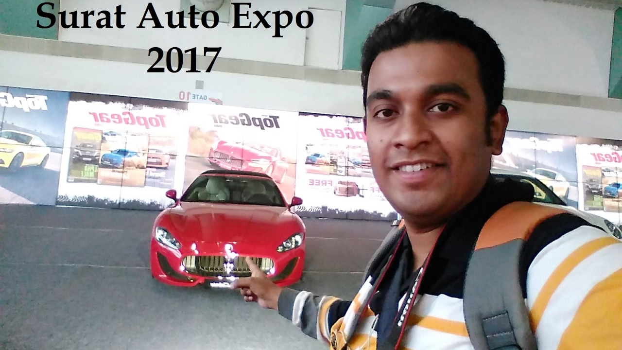 Surat International AutoExpo 2017 | Full Video | Ford Audi Harley Maserati Thar Jeep Maybach