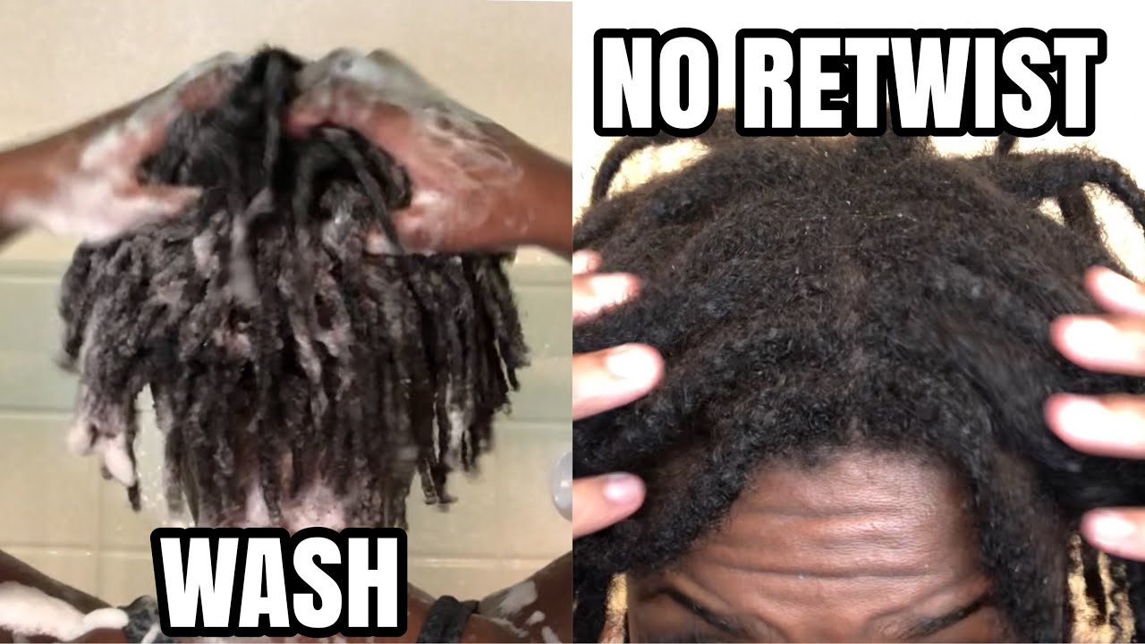 Washing My Locs WITHOUT Retwisting | Wash Day Routine for Locs | Ashayshay