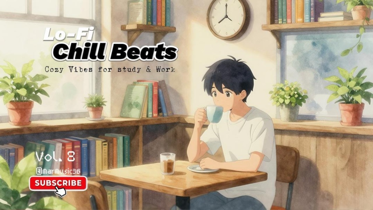 🌙 Lo-Fi Chill Beats | Cozy Vibes for Study & Work : Vol 8 ‪@MarsMusic36‬