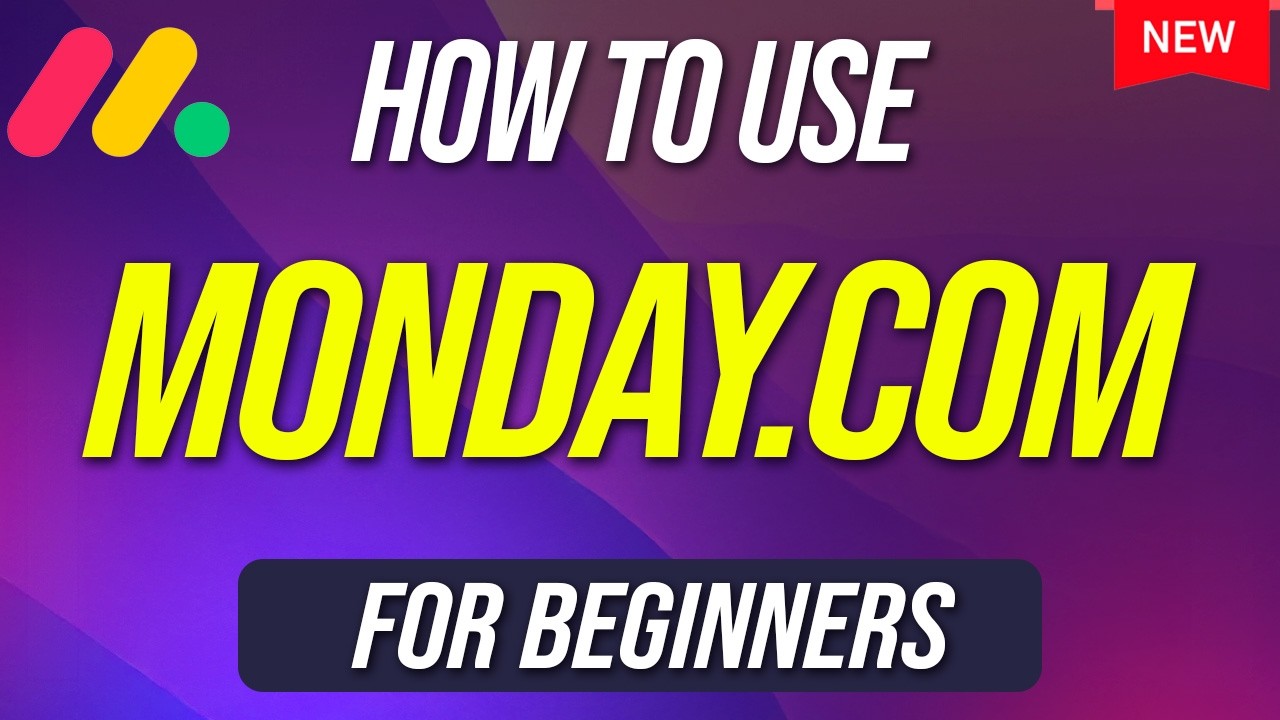 How to Use Monday.com - Tutorial for Beginners