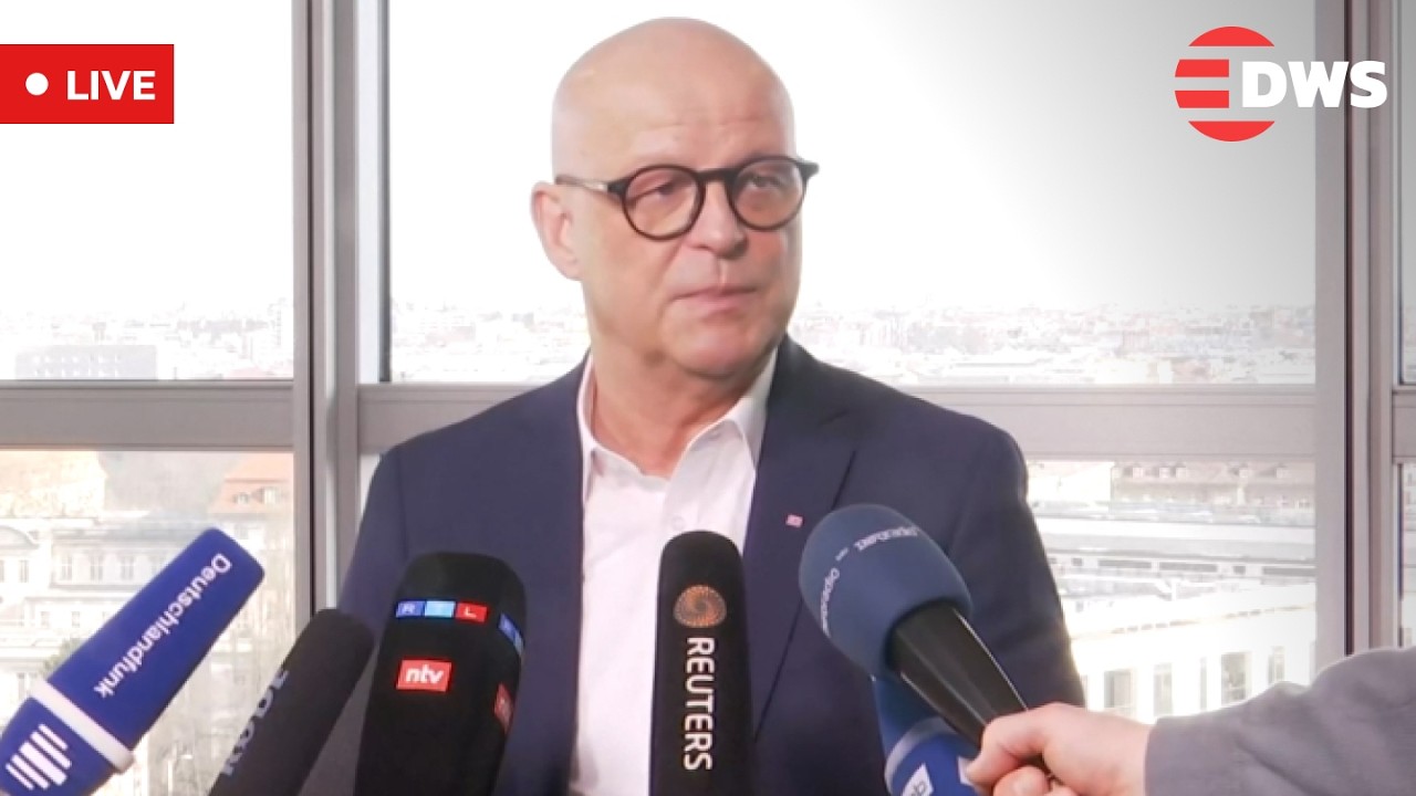 LIVE: Germany's Deutsche Bahn and the GDL Train Drivers' Union Give a Joint Statement | AC1Z