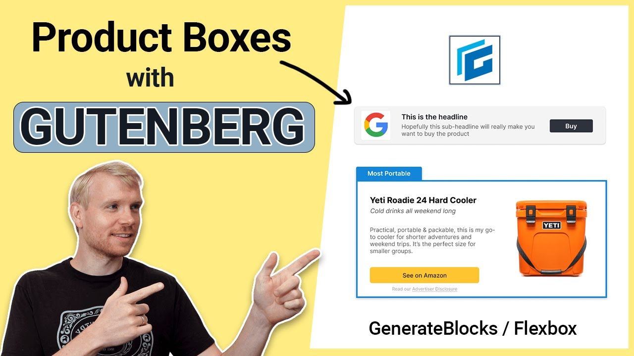 Building CTA Product Boxes w/ GenerateBlocks & Gutenberg