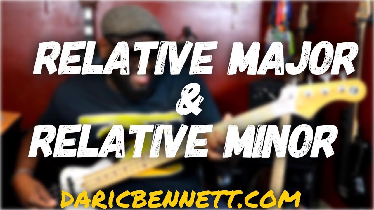 Как играть мажорную и минорную тональности на бас-гитаре | Уроки игры на бас-гитаре от Дарика Бен...