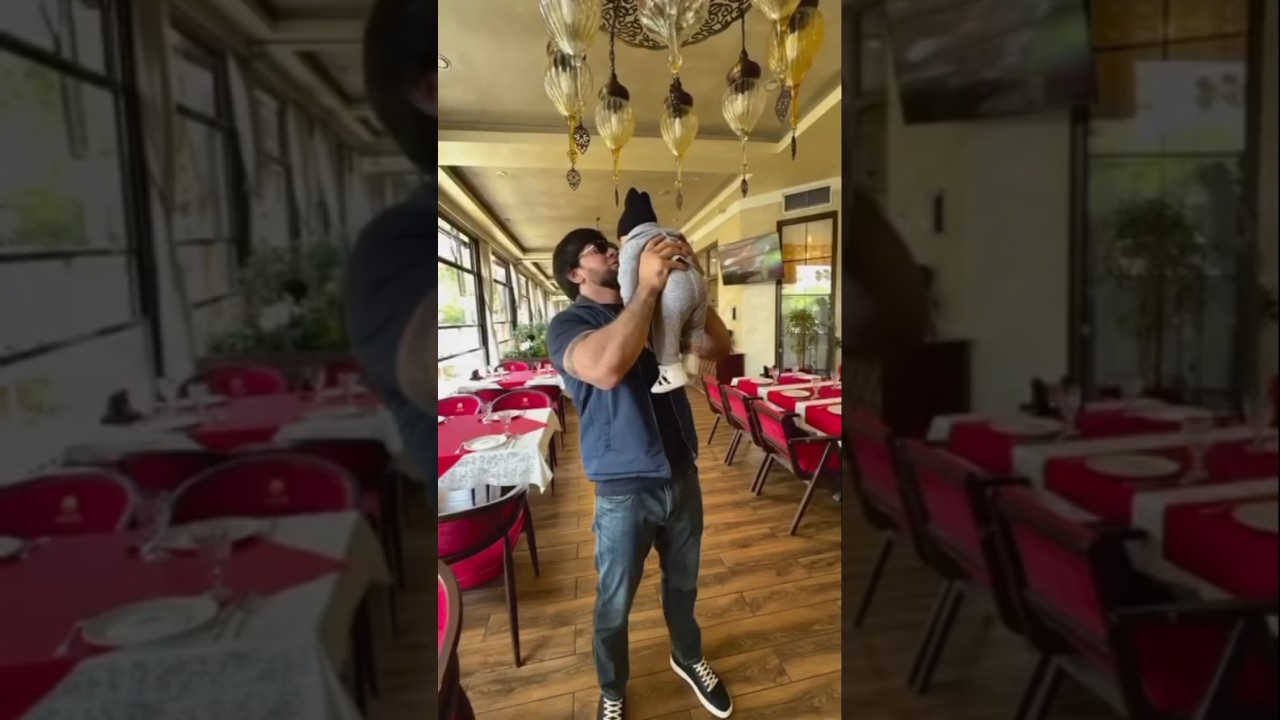 Feruza Normatova boʼlajak eri farzandi bilan birga😍😉