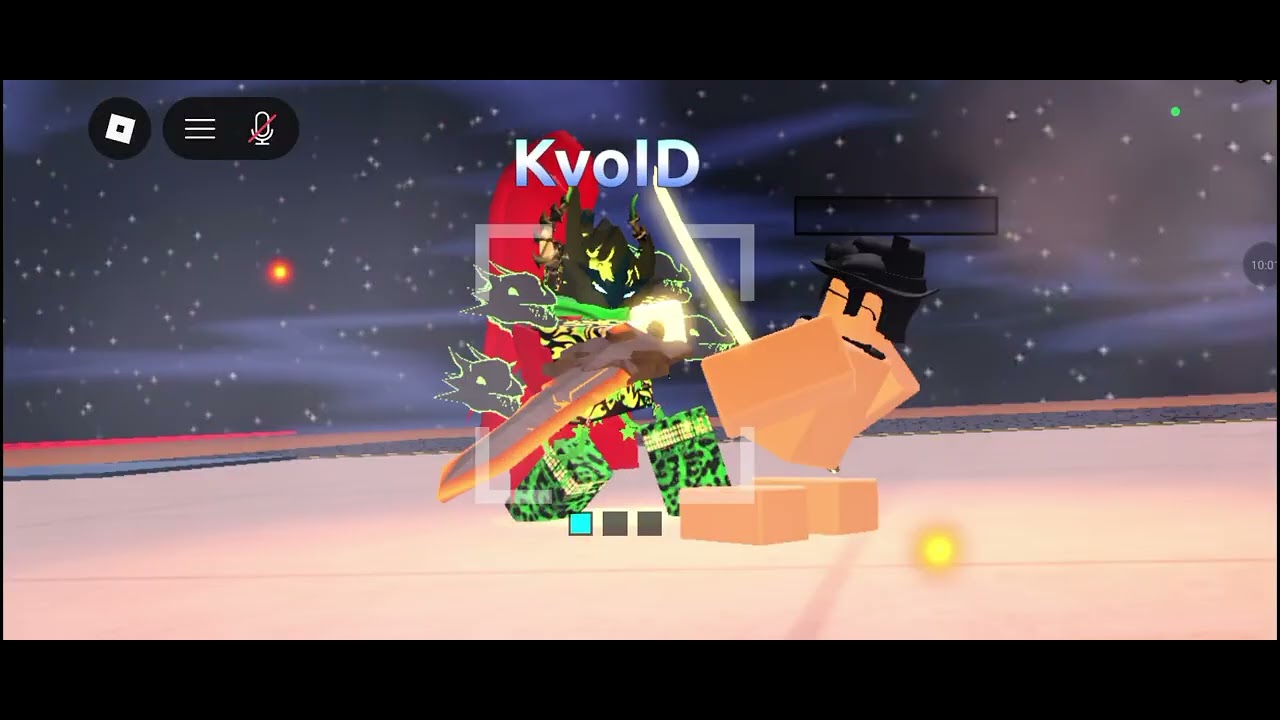 Играю в roblox режим Duel warriors