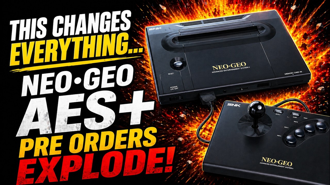 This Changes Everything&hellip; NEOGEO AES+ Pre Orders EXPLODE