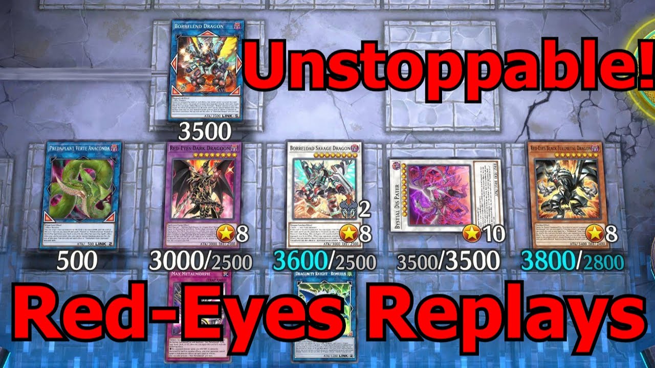 Red-Eyes Dragon Link Master Duel Replays