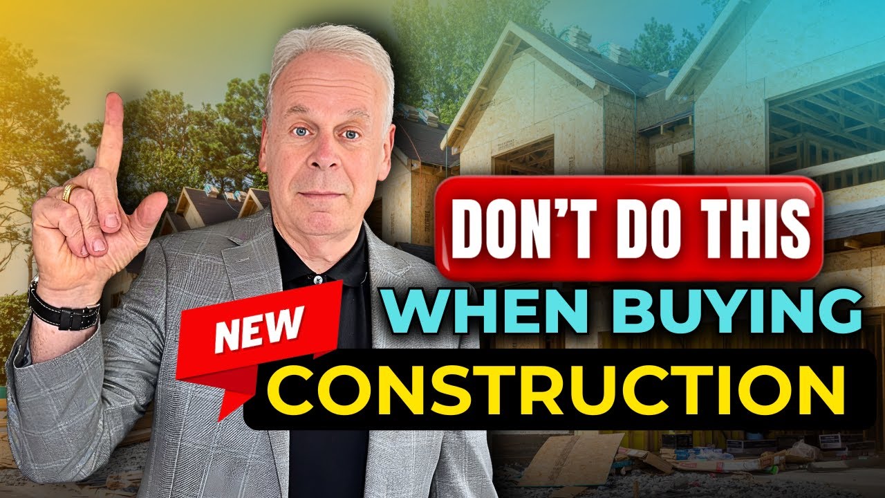 New Construction Buyers! Don't Sign That Contract Until You Watch This!