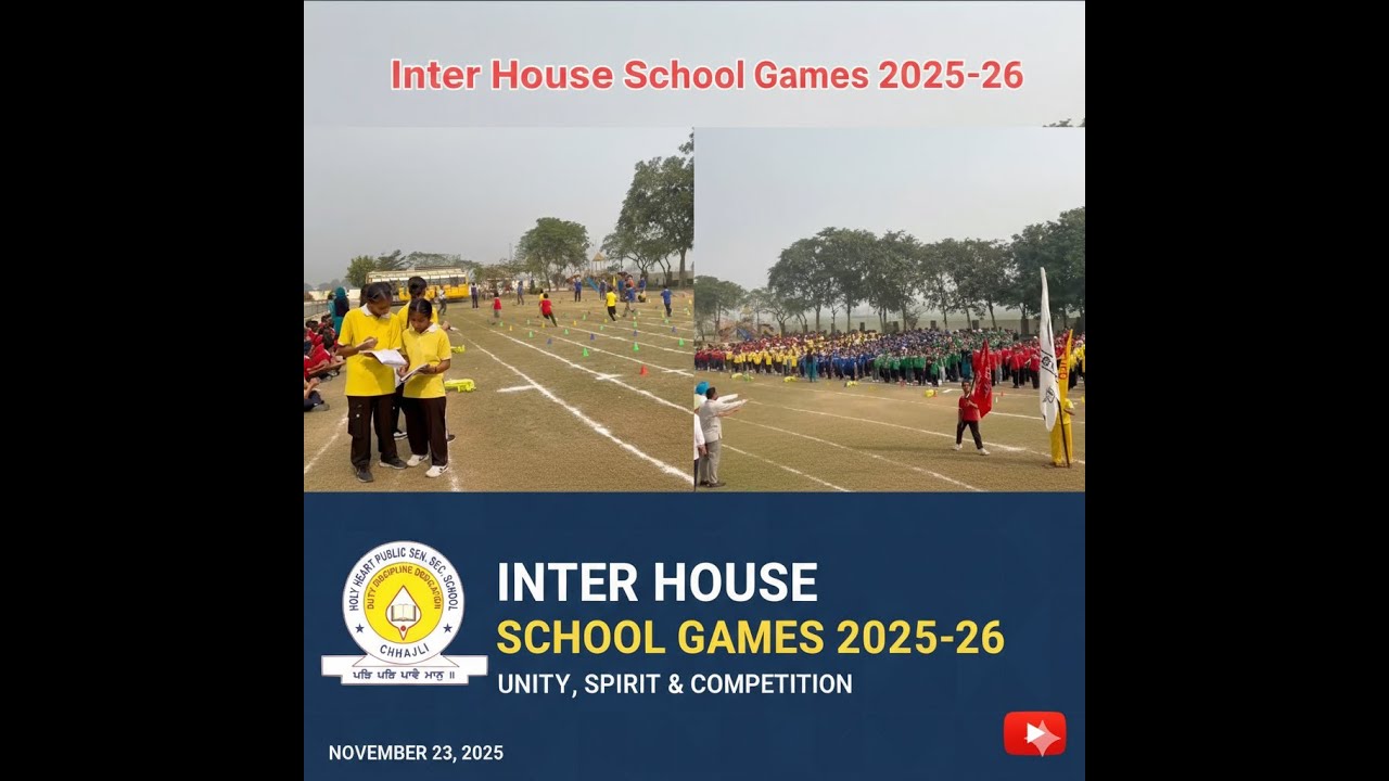 Holy Heart Public School:Victory & Spirit: Annual Sports Day 2026