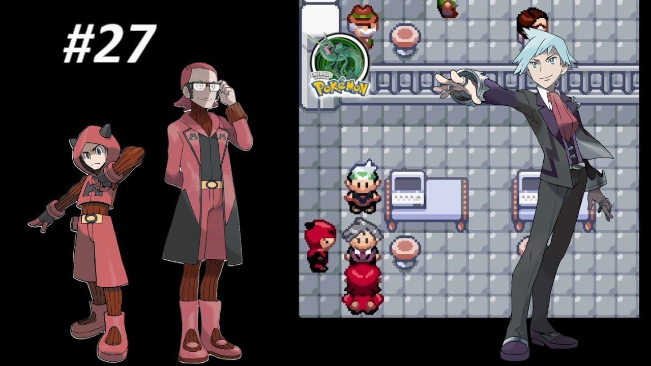 Pokemon Emerald Part 27 : Space Center Showdown | Steven Joins the Fight! 