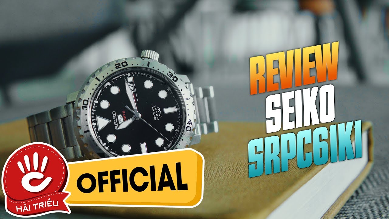 Review Chiếc Đồng Hồ Automatic Seiko Nam Kim Loại SRPC61K1 Chính Hãng | Seiko Review #1