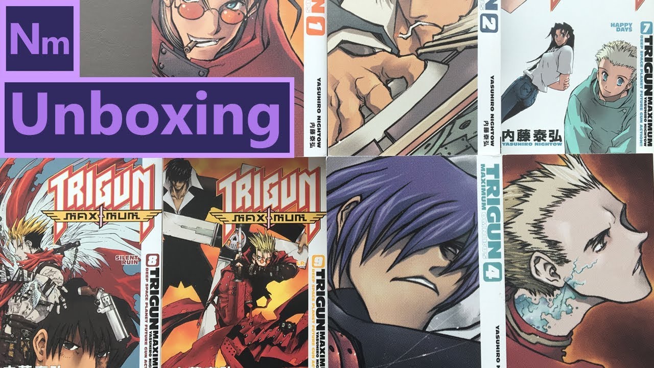 Trigun Maximum Unboxing!