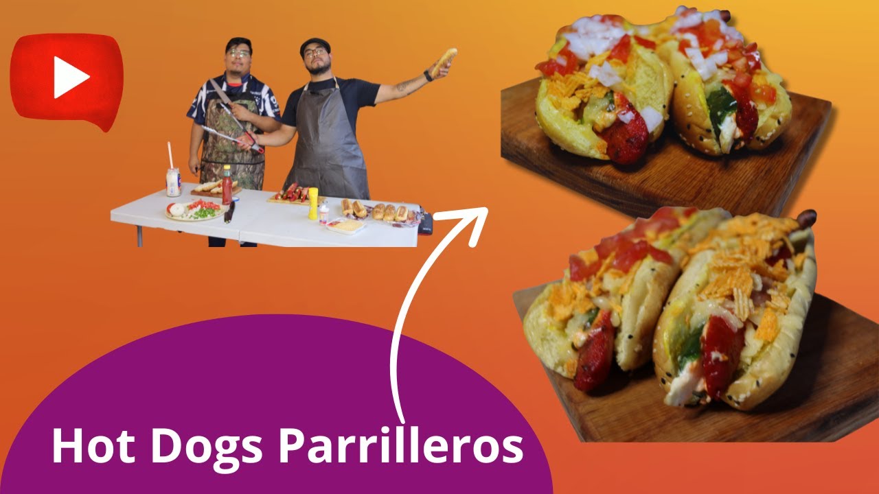 Hot Dogs parrilleros - La parrilla de Jimmy