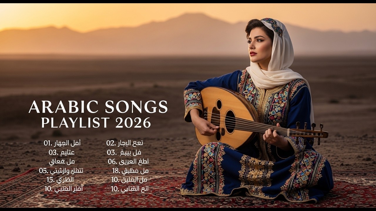 بلاي ليست الأغاني العربية الجديدة 2026 | استمتع بدون توقف