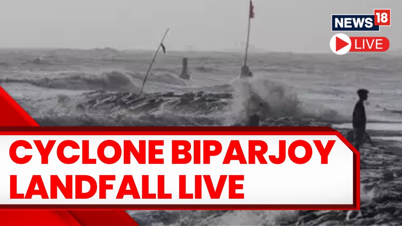 Cyclone Biparjoy Live Updates | Gujarat On Red Alert As Cyclone Biparjoy Approaches | News18 Live
