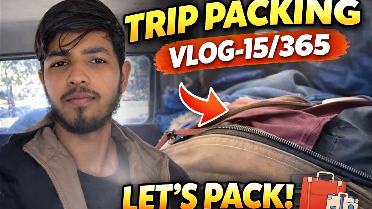 Packing For Trip 😉