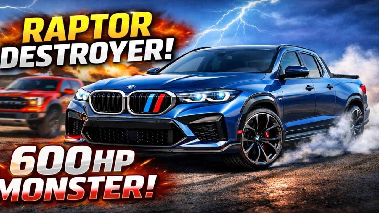 Первый суперпикап от BMW? BMW X10 M Pickup Truck 2026 года: подробное описание!