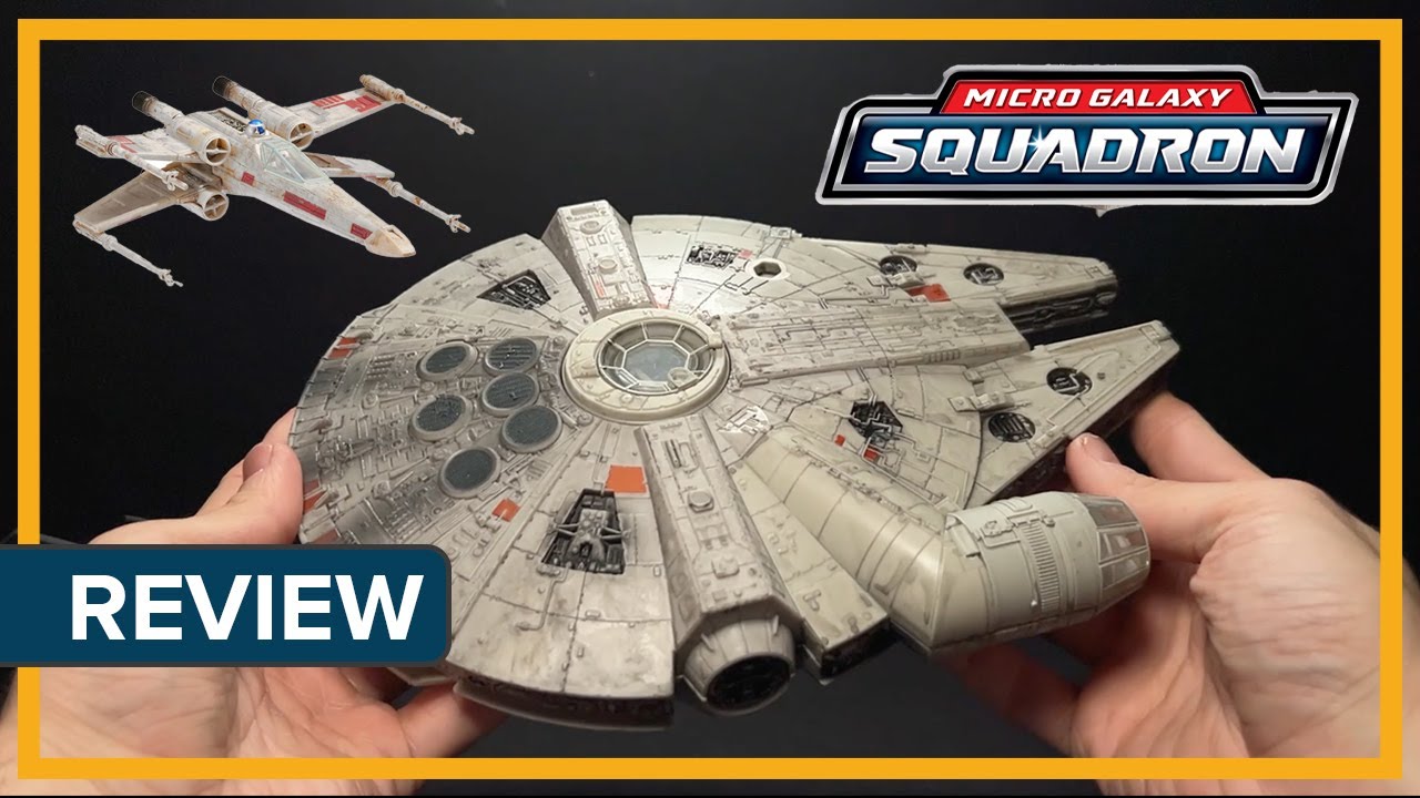 Millennium Falcon, Razor Crest and more! Star Wars Micro Galaxy Squadron Review