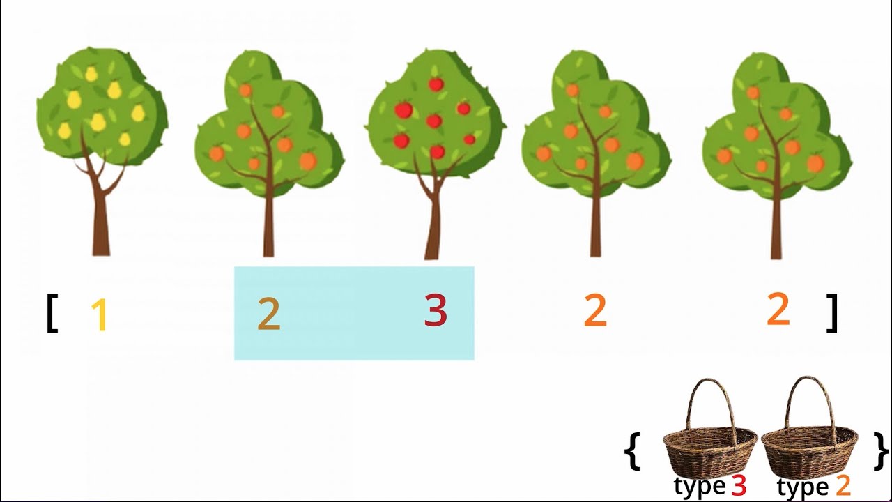 Sliding Window Pattern: 2/4 (Fruit Into Baskets)
