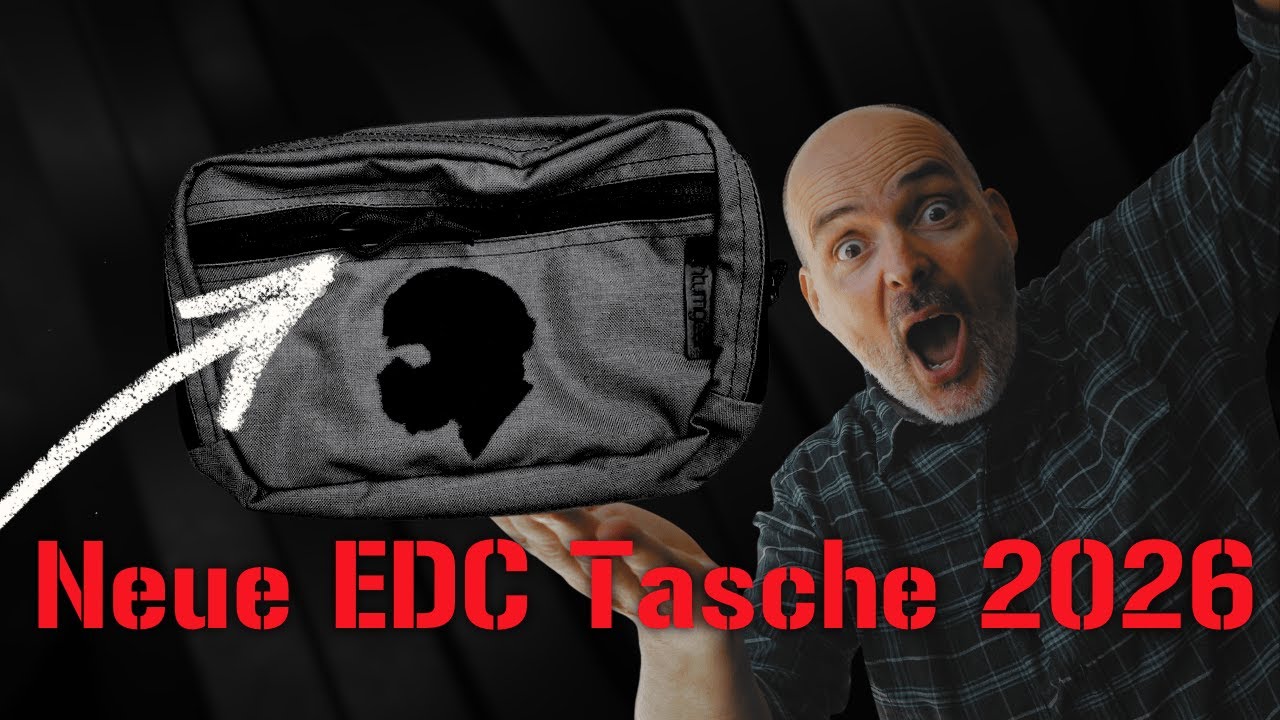 Reini packt seine neue EDC Tasche - Ventum Gear Unboxing