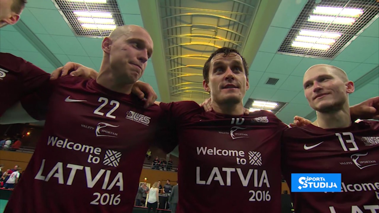 Latvijas florbola valstvienība uzvarējusi četru Nāciju turnīru Vācijā
