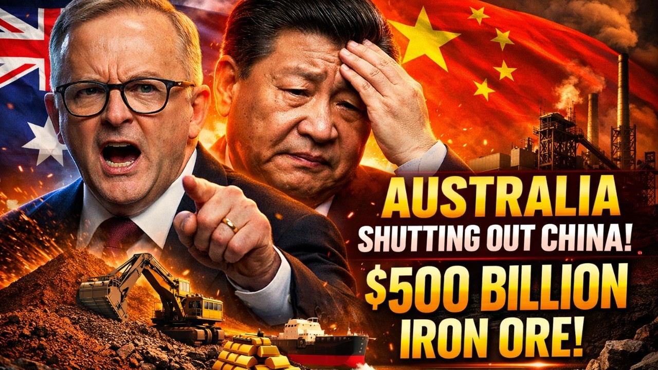 China Is Terrified — Australia Is About to Shut Them Out of $500 Billion in Iron Ore