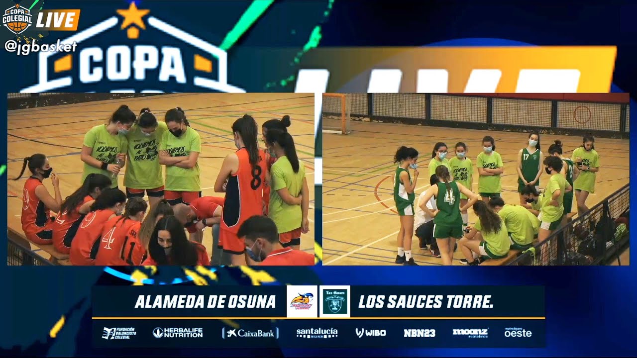 Alameda de Osuna vs Los Sauces Torrelodones femenino. Semifinal Copa Colegial Madrid.P. Condensado