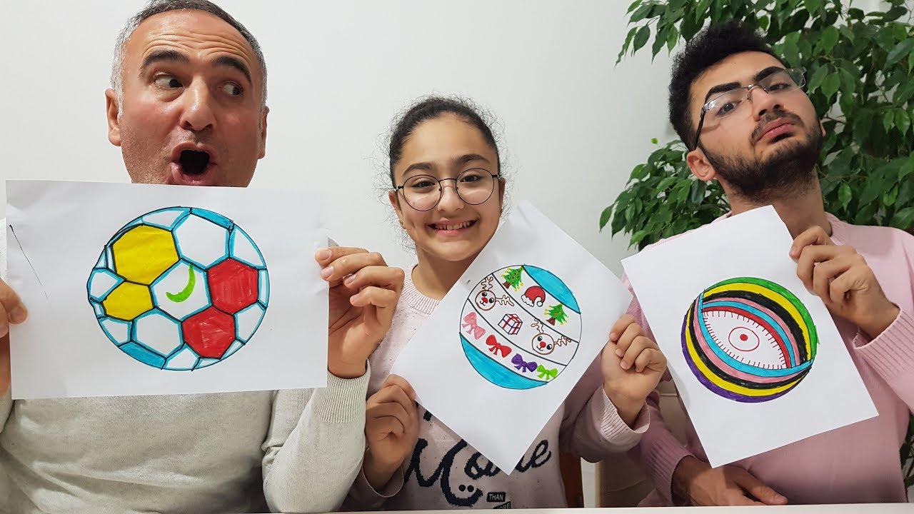 PAINT YOURSELF CHALLENGE !!! Happy Kids Games