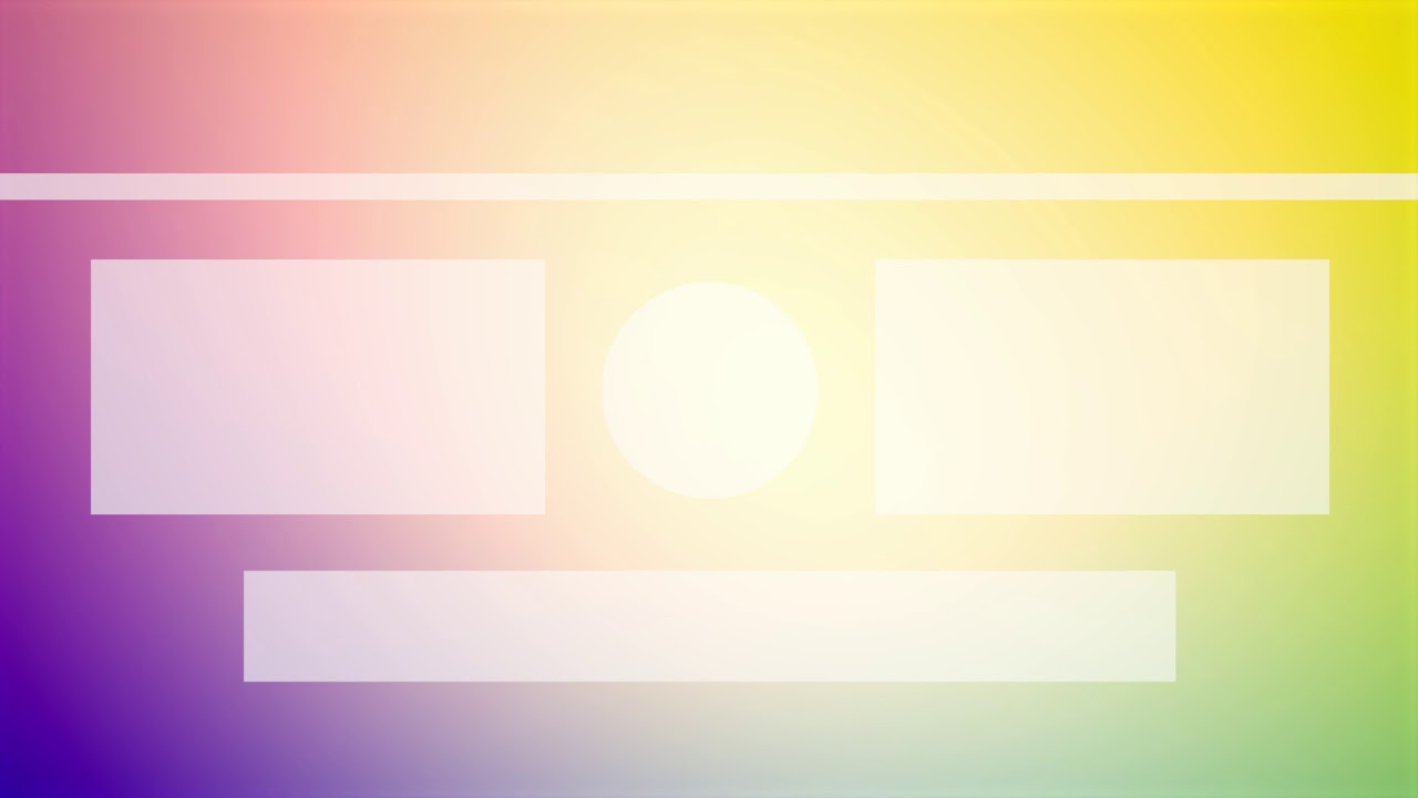 Abstract simple color - Youtube End screen template #05