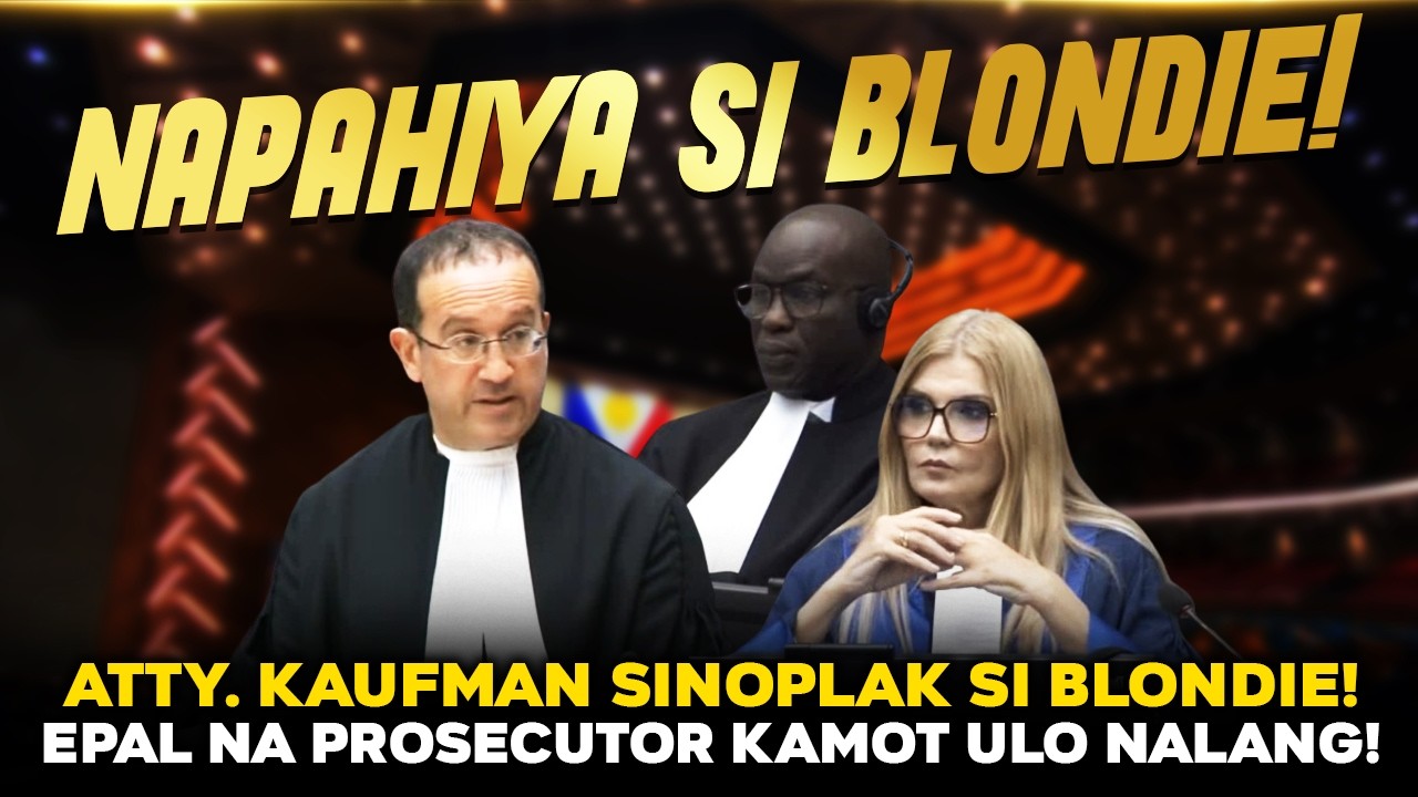 MAKAPANINDIG BALAHIBONG BALITA! ATTY KAUFMAN SINOPLAK SI BLONDIE! PROSECUTOR KAMOT ULO