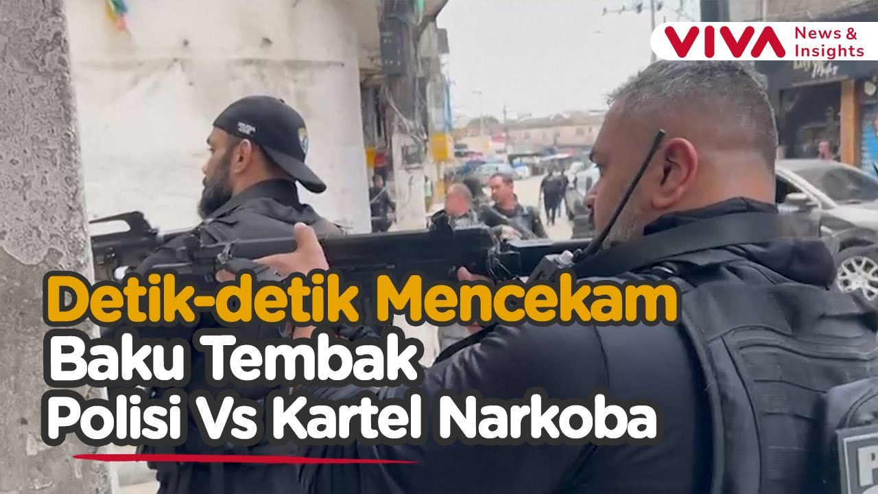 Perang di Rio! Polisi Gempur Geng Narkoba, Korban Bergelimpangan!